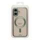 Чохол TPU Metallic Chrome Full Camera with Magsafe для iPhone 16 Chrome Green - изображение 3