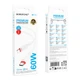 Кабель USB Borofone BX110 Type-C to Type-C 60W Білий - изображение 3
