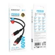 Кабель USB Borofone BX110 Type-C to Type-C 60W Чорний - зображення 3