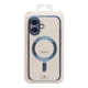 Чохол TPU Metallic Full Camera with Magsafe для iPhone 16 Blue - изображение 3