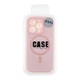 Чохол Premium Glow Silicone Case Full Camera with Magsafe для iPhone 15 Pro Pink - изображение 4