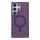 Чехол TPU Space Magnetic Color with Magsafe для Samsung Galaxy S25 Ultra 5G Dark Purple - изображение 1