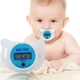 Соска-термометр Baby Temp бело-синий 120х48х17 мм пластик - изображение 1