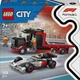 Конструктор LEGO City Грузовик для демонстрации F1 с гоночным автомобилем Audi F1 508 деталей (60493) - изображение 1