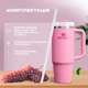 Термочашка Stanley Quencher H2.0 Flowstate 30 oz (0,88 л) Рожева - зображення 6