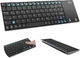 Мини беспроводная клавиатура Rii K12+, черная - изображение 1