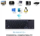 Мини беспроводная клавиатура Rii K12+, черная - изображение 6
