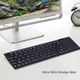 Мини беспроводная клавиатура Rii K12+, черная - изображение 7