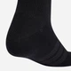 Набор женских носков высоких хлопковых Adidas KC9626 43-45 3 пары Черный (4068821265981) - изображение 3