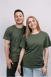 Футболка універсальна бавовна 100% ОЛИВА, р.L - изображение 2