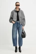 Бомпер с добавлением шерсти Pinko M серый 106046 - изображение 6