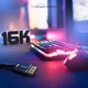 Кабель KabelDirekt Displayport v2.1 16K@60Hz, 8K@120Hz, 4K@240Hz 80Gbps 1.8м чорний (2329) - зображення 7