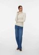 Гольф водолазка женский однотонный Vero Moda Светло бежевый 18957 M (укр 44-46) - изображение 3