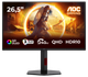 Монітор AOC Q27G4ZDR 26.5" QHD QD-OLED 240 Гц - изображение 1