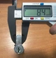 Цилиндровый механизм тонкий (азиатский стандарт для замка 50-012) USK AL-68 (34x34) ключ/поворотник - изображение 7