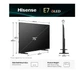 Телевізор HISENSE 75E7Q Smart TV - изображение 2