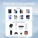 Кабель Vention USB 2.0 A Male to C Male 3A Cable 1M Black Flexible PVC Type (CWABF) - зображення 2