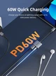 Перехідник Cabletime USB Type-C (M) - 3.5 мм (F) / Type-C (F) PD60W, 0.15м (CPA1G) - изображение 3