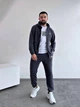 Чоловічий спортивний костюм (кофта+штани) Uaclothes XXL Графітовий (like36694-171201355) - зображення 2