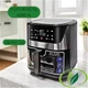 Фритюрниця Zepline ZP-127 12 л, 4000 Вт, аерофритюрниця із сенсорним керуванням, LED дисплеєм, мультипіч для випікання, змаження, гриля та запікання овочів та м'яса - зображення 2