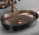 Умивальник Rea Cleo 60,5x41 black/copper brush (REA-U6383) (00138362) - изображение 2