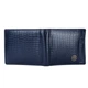 Чоловічий шкіряний гаманець Hammonds Flycatcher HF577 Croc Blue (Синій) - зображення 4