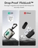 Чехол ESR Cyber Flicklock для Apple AirPods Pro 3 Titanium (1C02200202) - изображение 4
