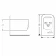 Біде підвісне Qtap Gemini 520×360×295 мм, White QTTAU28W49121 - изображение 2