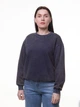 Женский стильный свитшот варка серый Oversize S-XL - изображение 2