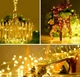 LED гирлянда Fairy Light String 20 метров 200 LED 3АА для декора White - изображение 3