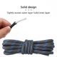 Шнурки круглые для обуви Shoelaces 140 см Dark Gray Blue - изображение 2