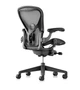 Крісло Herman Miller Aeron Remastered B графіт - зображення 5