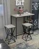 Барний стілець в стилі лофт EcoLoft Тетра DSP-1363-2 Дуб Кортона - зображення 3