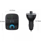 Автомобильное зарядное устройство UGREEN CD229 31,5W USB-C + 2xUSB-A Bluetooth FM Transmitter с TF (80910) - изображение 4
