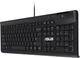 Klawiatura przewodowa ASUS Smart Card Keyboard KU100 Black (90XB05E0-BKB010) - obraz 4