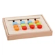 Zabawka edukacyjna Goki Drewniana tablica do sortowania kolorów w drewnianym pudełku (58406) (4013594584067) - obraz 2