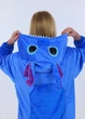 Женская кигуруми Стич на молнии пижама взрослая и подростковая My kigu синий XL 175-185 см (MK551153) - изображение 4