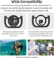 Аквабокс GoPro Hero 12/11/10/9 Водонепроникний бокс кейс корпус для екшн камери для дайвінгу плавання з підводним стабілізатором - зображення 3