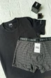 Комплект: футболка і боксери Enrico Coveri 54(2XL) Чорний (Nero) (125313) - зображення 1