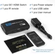 HDMI переключатель NEWCARE 5 портов с пультом, 4K 60Hz HDMI 2.0b UHD, совместим с PS5 Apple TV, XBOX, Nintendo - изображение 3