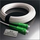 Оптичний кабель sc apc до sc apc 30 м singlemode 9 125 мкм lszh simplex для модему ftth сумісний інсталяційний - зображення 2