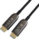 Кабель HDMI 10м черный волоконно-оптический плетеный 4K 60Гц 18 Гбит Ethernet ARC совместим с телевизором и - изображение 1