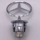 Знак на капот Mercedes-Benz прицел эмблема 221 W202 W203 W204 W208 W210 W220 металл синий герб a2108800186 - изображение 5