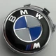 Ковпачок на диски BMW БМВ 60 мм 56 мм біло-сині заглушка в диск mPower м серія - зображення 1