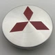 Колпачки Mitsubishi 58 мм 53 мм К-58 QC5856 красным логотипом заглушки в диск митсубиси - изображение 2
