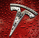 Ковпачок на литі диски Tesla 6005879-00-A 57 мм чорний заглушка в диск тесла - зображення 2