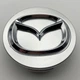 Колпачок на диски Mazda BBM237190 57 мм 52 мм 49 мм мм серый заглушка мазда - изображение 1