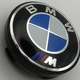 Ковпачок на диски BMW БМВ 60 мм 56 мм біло-синє заглушка в диск mPower м серія - зображення 1