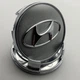 Колпачки Hyundai Elantra Santa Fe Sonata Tuscon 529603K250 60 мм 55 мм серые заглушки в диски хюндай - изображение 5