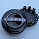 NEW design Колпачок на литые диски Nissan 54 мм 50 мм 48 мм черный C7042K54 заглушка ниссан - изображение 2
